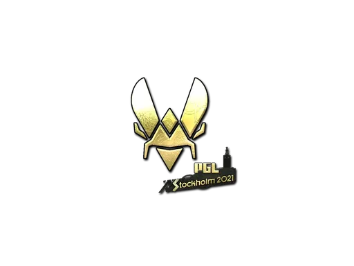 Sticker | Vitality (Gold) | Stockholm 2021