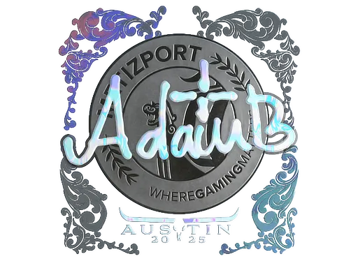 Sticker | adamb (Holo) | Austin 2025