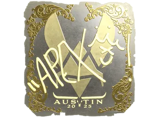 Sticker | apEX (Gold)
