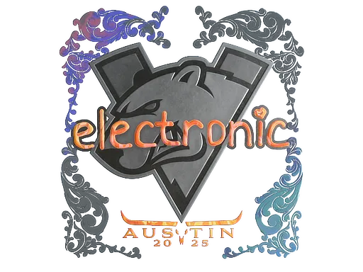 Sticker | electronic (Holo) | Austin 2025