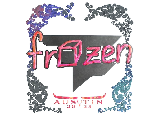 Sticker | frozen (Holo) | Austin 2025