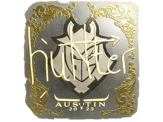 Sticker | huNter- (Gold)