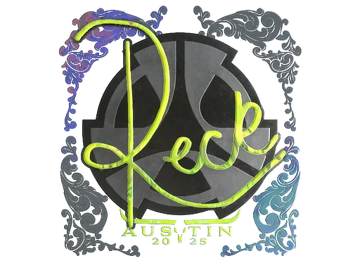 Sticker | reck (Holo) | Austin 2025