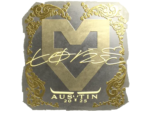 Sticker | torzsi (Gold) | Austin 2025