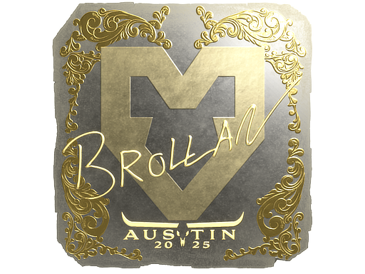 Sticker | Brollan (Gold) | Austin 2025