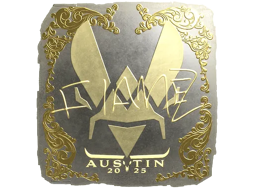 Sticker | FlameZ (Gold) | Austin 2025