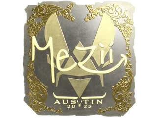 Sticker | mezii (Gold)