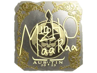 Sticker | mzinho (Gold)