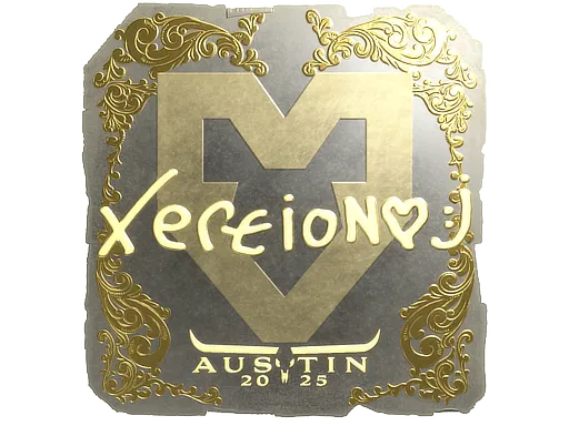 Sticker | xertioN (Gold) | Austin 2025