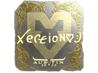 Sticker | xertioN (Gold)