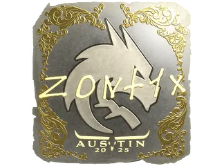 Sticker | zont1x (Gold)