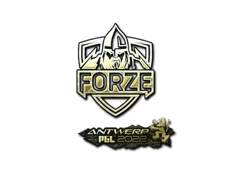 Sticker | forZe eSports (Gold)