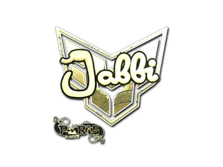 Sticker | jabbi (Gold)