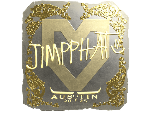 Sticker | Jimpphat (Gold) | Austin 2025
