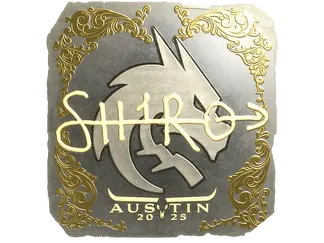 Sticker | sh1ro (Gold) | Austin 2025