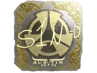 Sticker | s1n (Gold)