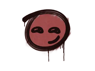 Sealed Graffiti | Smirk (Blood Red)
