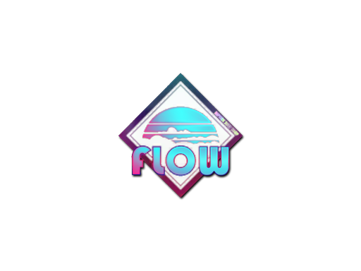 Sticker | Cotton Candy Flow (Holo)