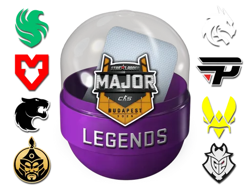 Budapest 2025 Legends Sticker Capsule