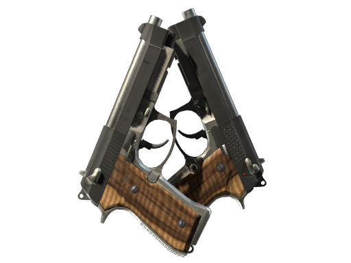 Dual Berettas | Black Limba