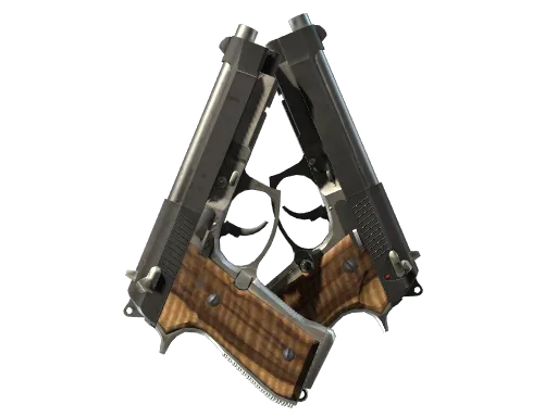 Dual Berettas | Black Limba