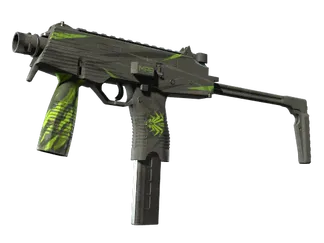 StatTrak™ MP9 | Deadly Poison (Battle-Scarred)