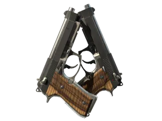 Dual Berettas | Black Limba