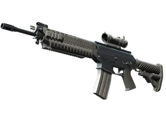 SG 553 | Damascus Steel