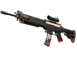 StatTrak™ SG 553 | Cyrex (Battle-Scarred)