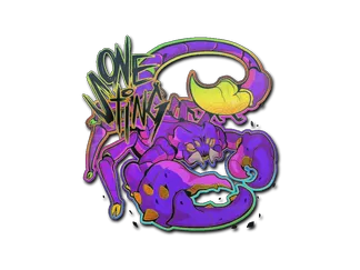 Sticker | One Sting (Holo)