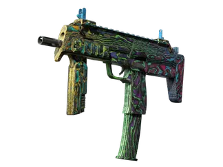 MP7 | Neon Ply (Battle-Scarred)