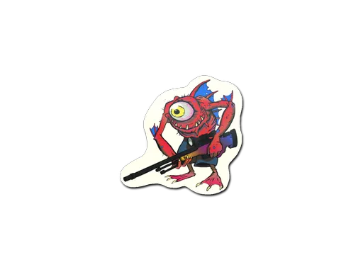 Sticker | Red Cyclawps