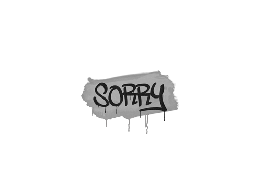 Sealed Graffiti | Sorry (Shark White)
