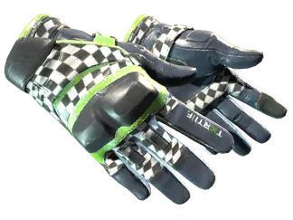 ★ Moto Gloves | Finish Line (Well-Worn)