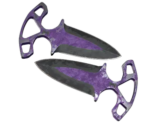 ★ Shadow Daggers | Ultraviolet (Battle-Scarred)