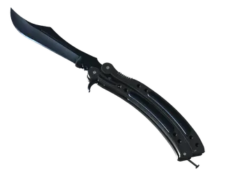 ★ Butterfly Knife | Blue Steel (Field-Tested)