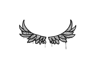 Sealed Graffiti | Take Flight (Shark White)