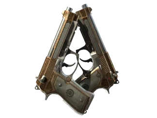 Dual Berettas | Cartel (Battle-Scarred)