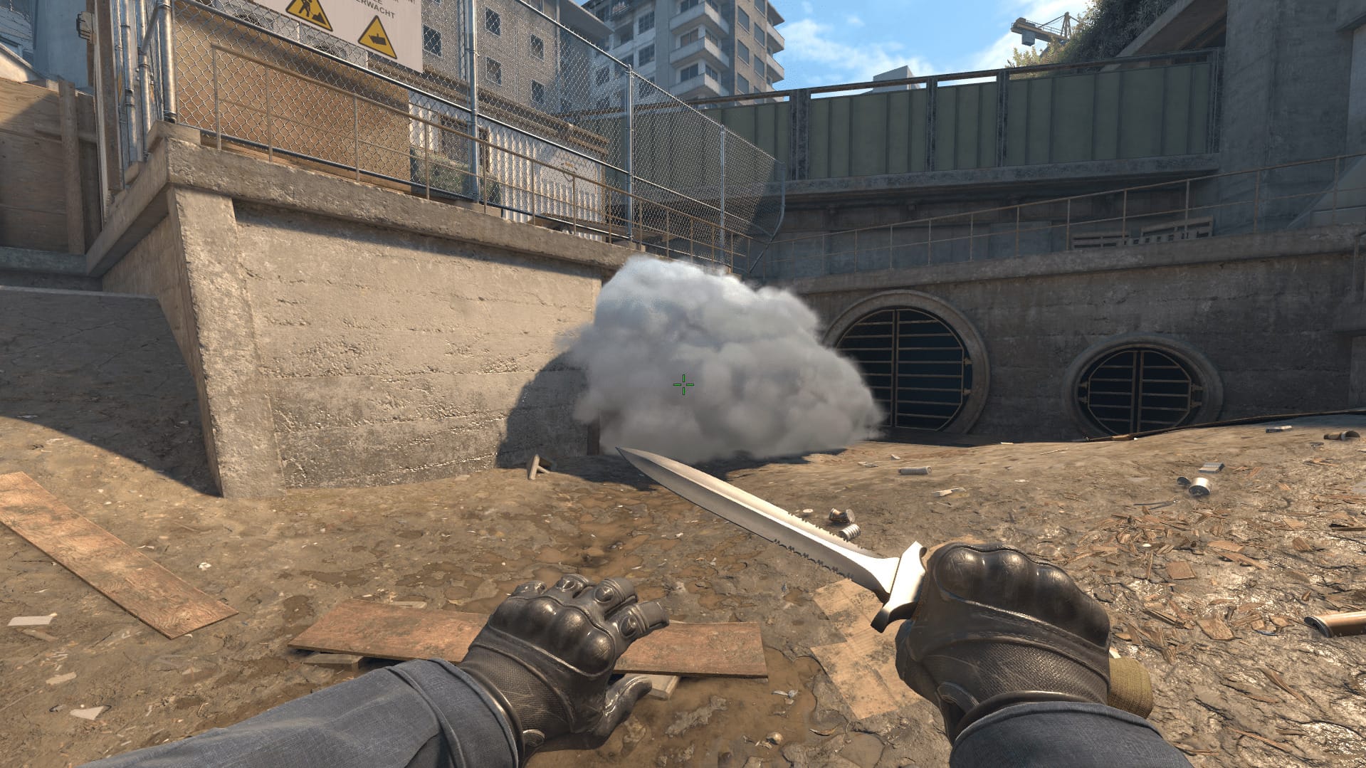 Смок в короткий с мусорки