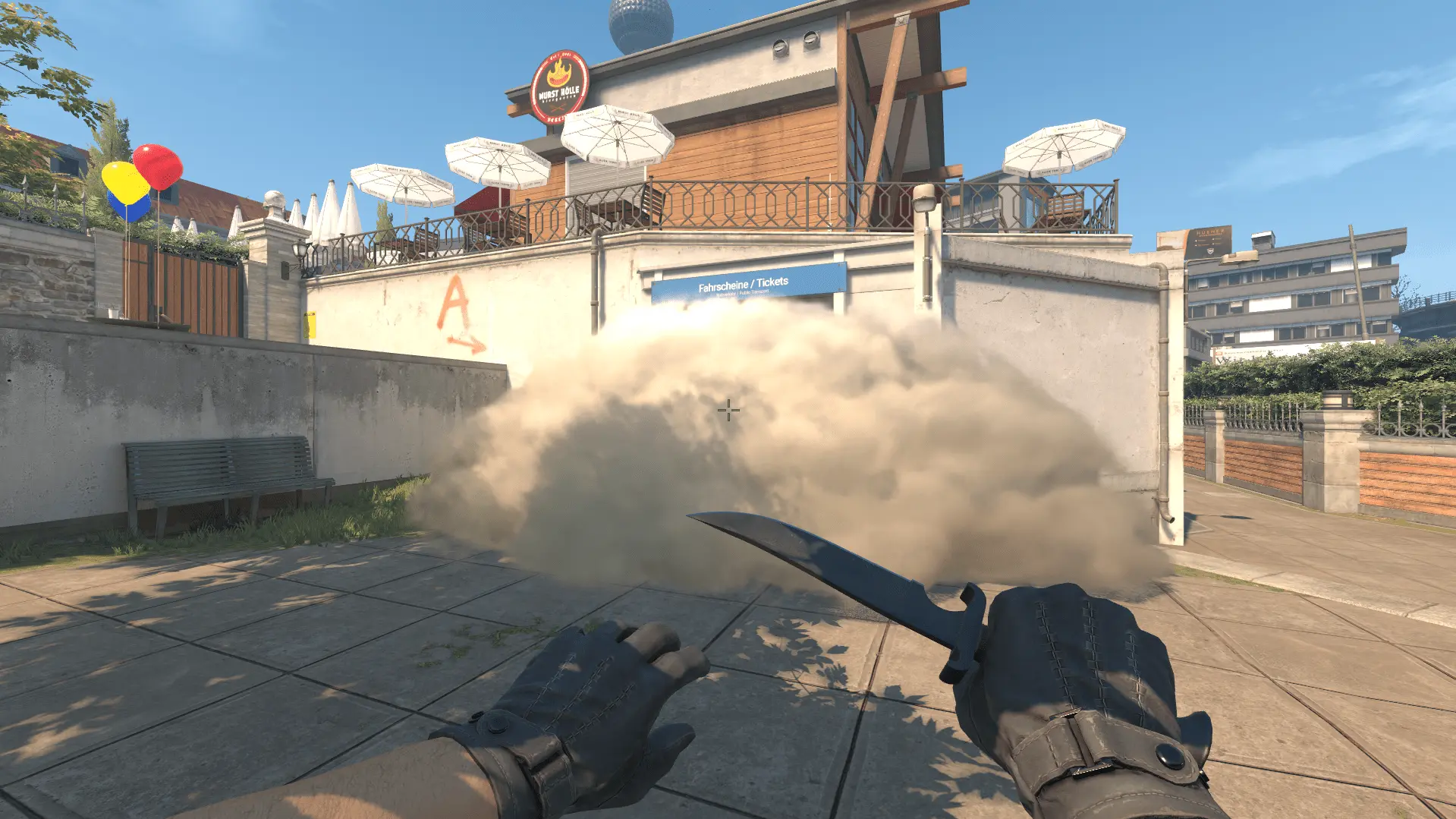 Смок с T респы в туалеты