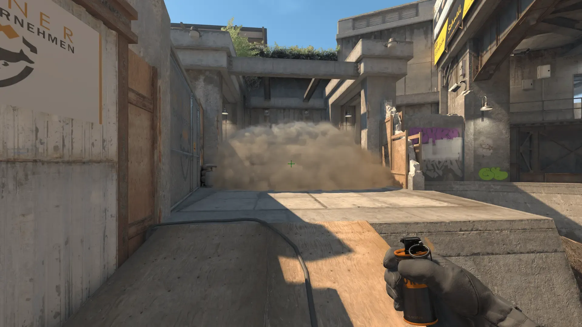 Смок с аллеи на хелпу