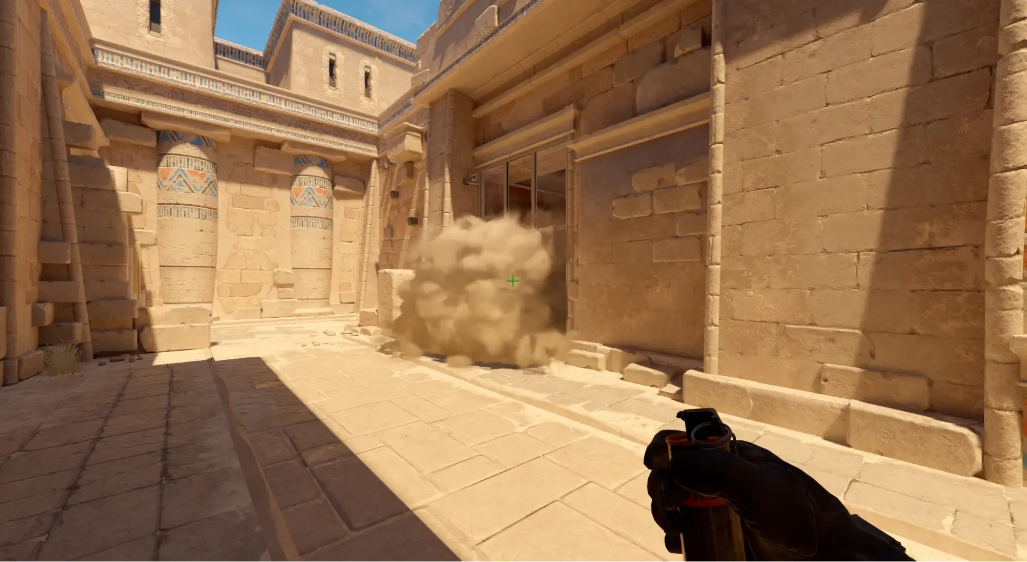 Смок с мида в камеру