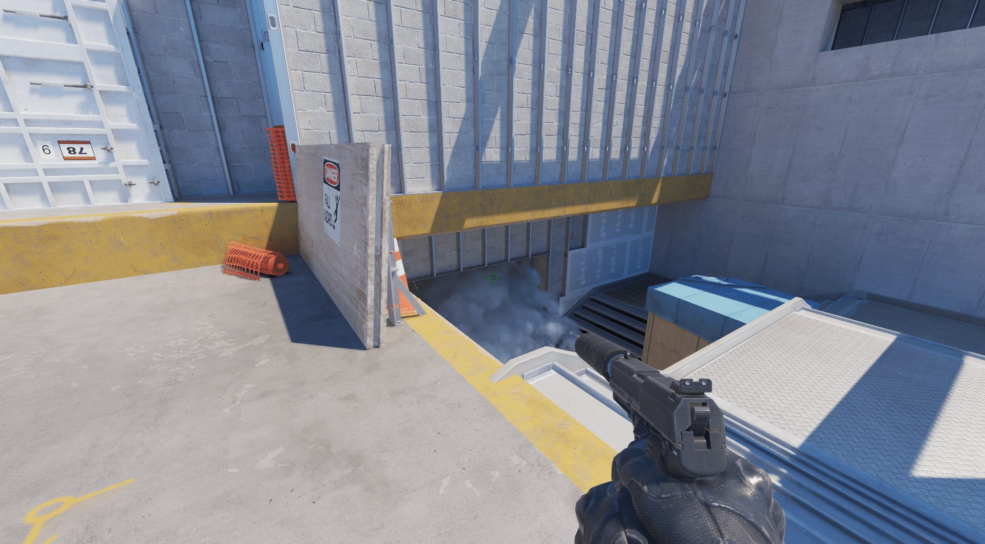 Смок с CT спавна в B рампу