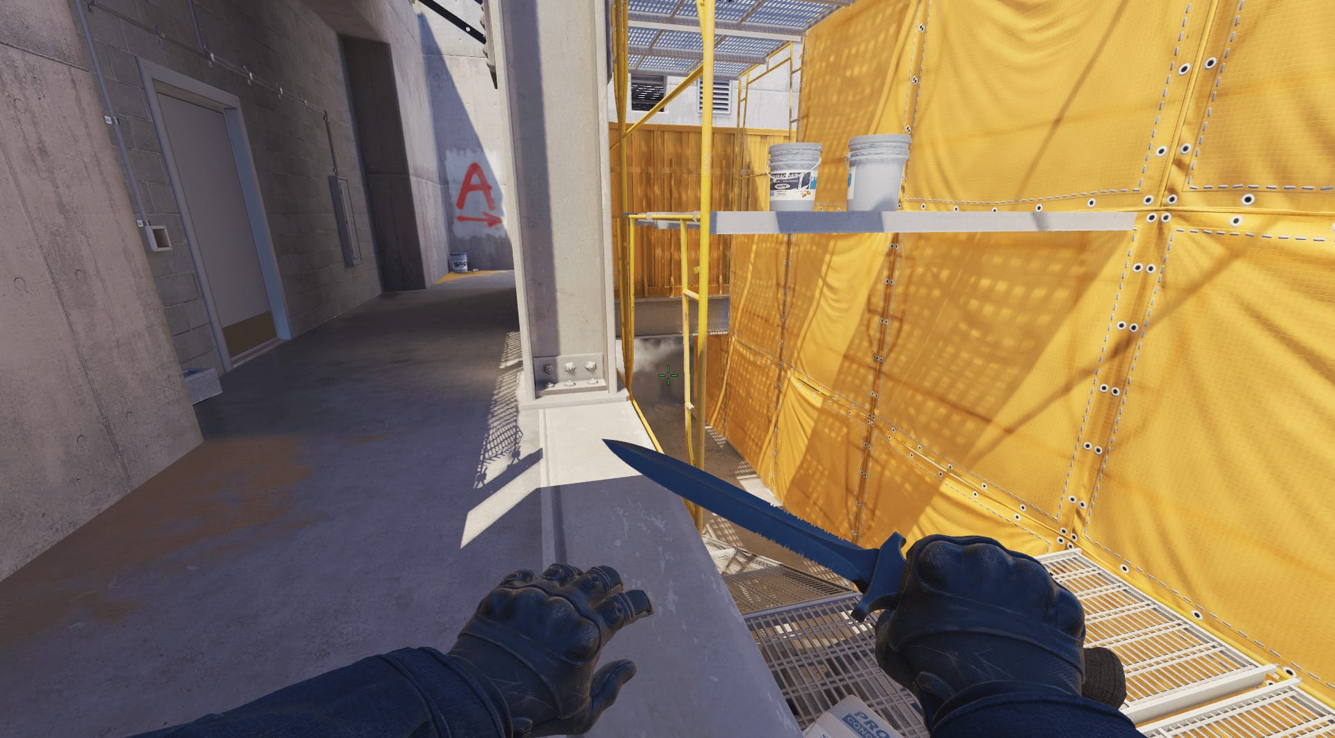 Смок на желтый с лифтов