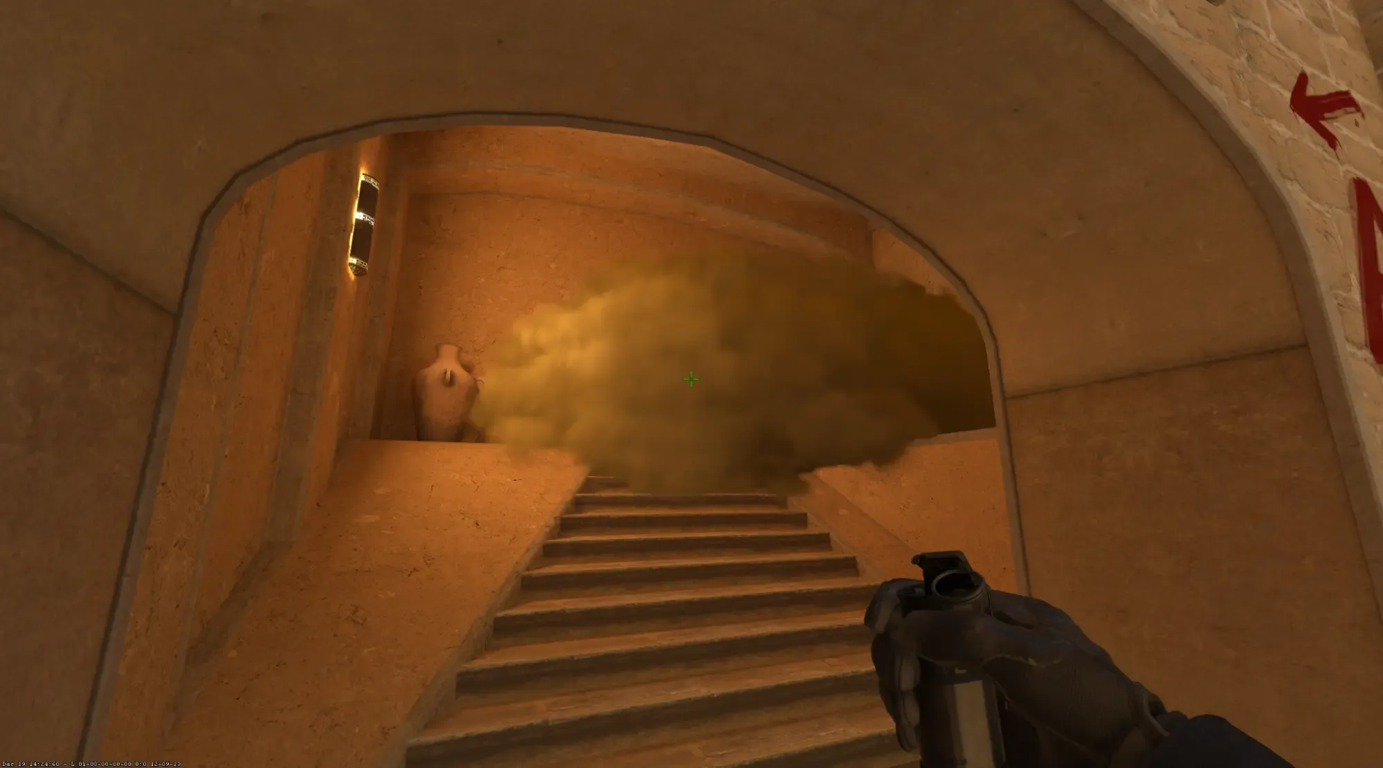 Смок в яму с фаер бокса