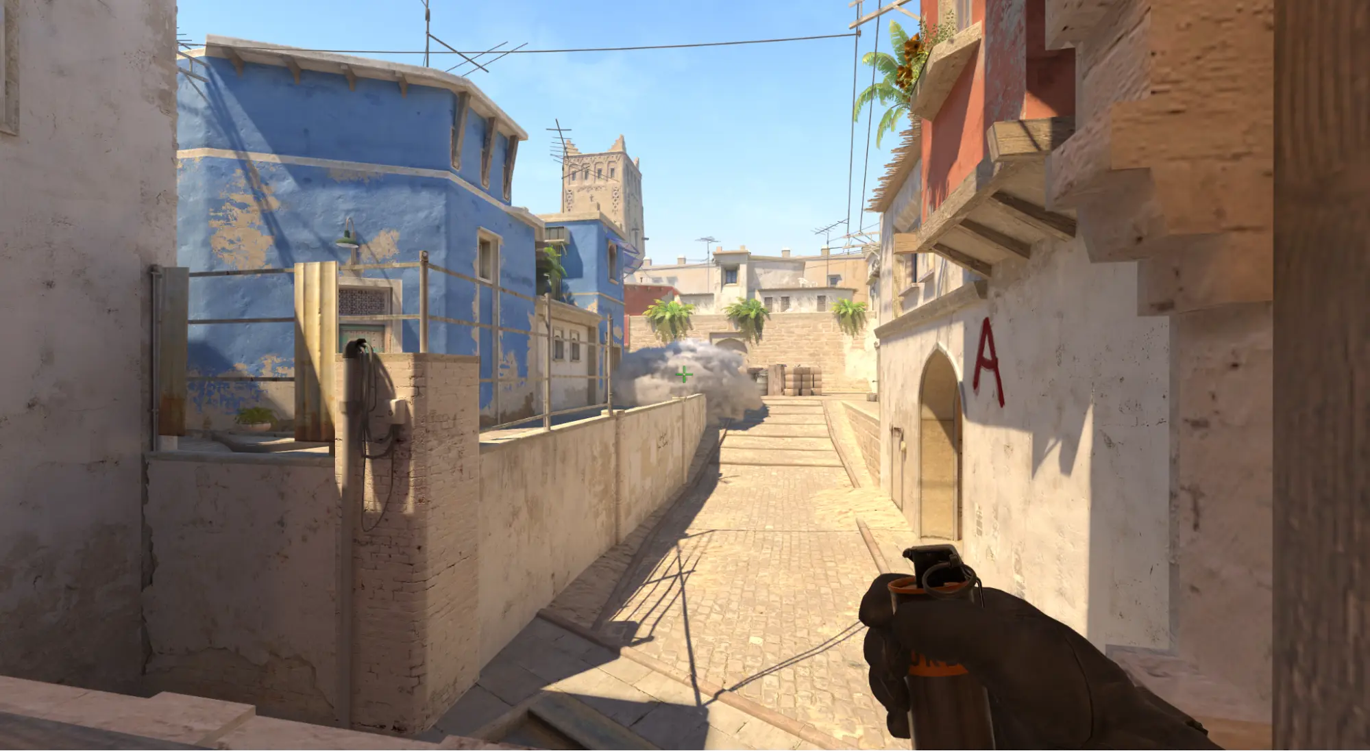 Смок на старт с Т спавна