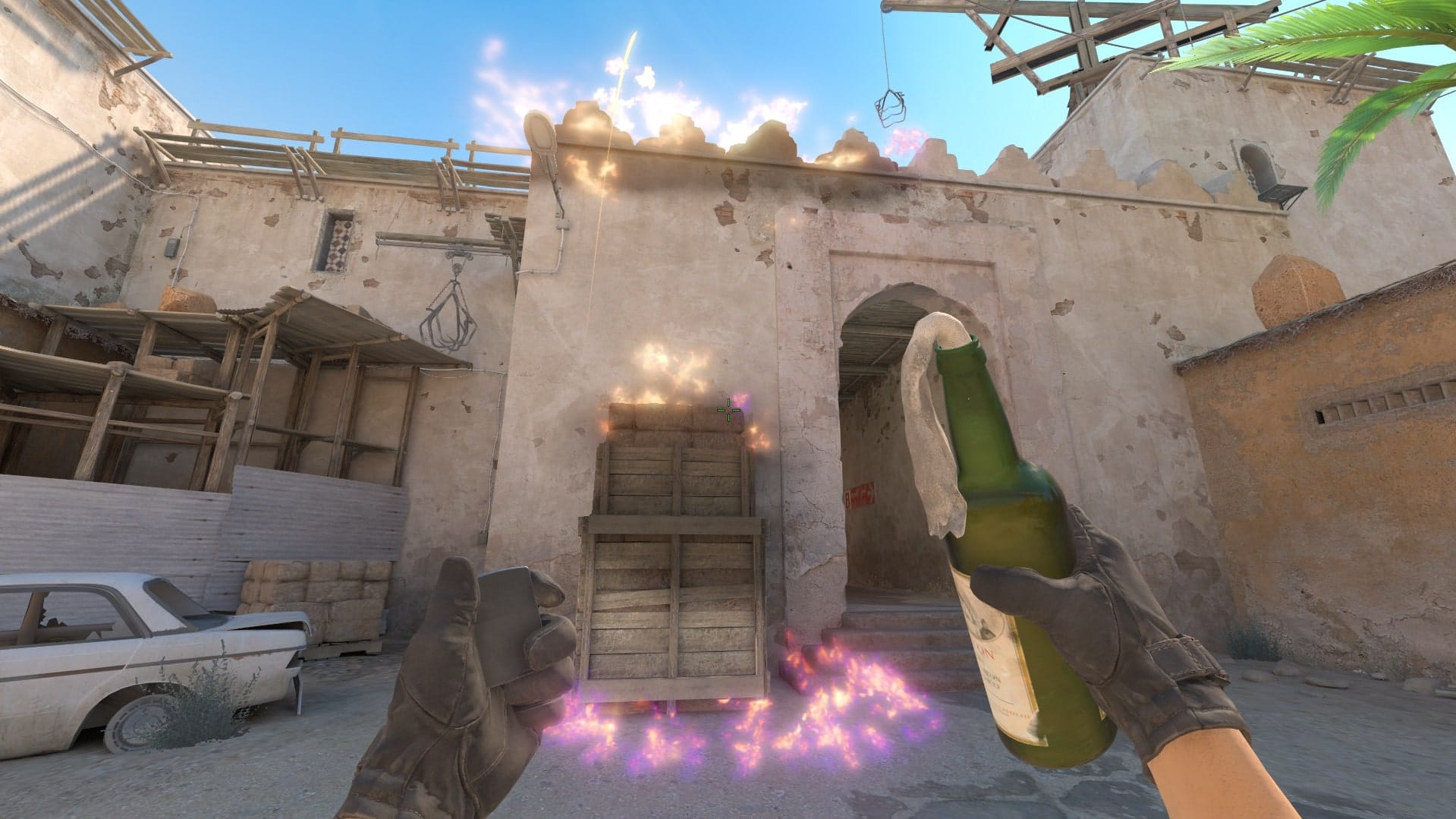 Молик с тоннеля для выхода на B сайт